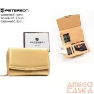Peterson női műbőr pénztárca PTN 001-WD8