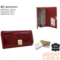 Rovicky női bőr pénztárca RH-24A-1-SH-R – piros