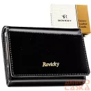 Rovicky női bőr pénztárca RH-30-1-SH-R – fekete