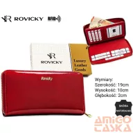 Rovicky női bőr pénztárca RH-25-1-SAF-R