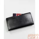Peterson női bőr pénztárca PTN 1680166-TVT – fekete