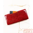 Peterson női bőr pénztárca PTN 72401-MC – piros