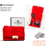 Peterson női műbőr pénztárca PTN 0015-MLF
