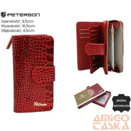 Peterson női bőr pénztárca PTN CR-76116