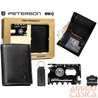 Peterson férfi pénztárca ajándékszett PTN ZMS-12