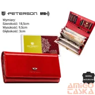 Peterson női bőr pénztárca PTN 72401-LMVT