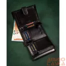 Peterson férfi pénztárca ajándékszett PTN N4L-125-LK-BW