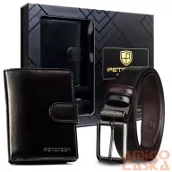  Peterson férfi pénztárca ajándékszett PTN 1542L-135-LK-BW