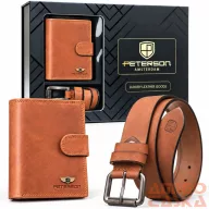   Peterson férfi pénztárca ajándékszett PTN N4L-125-BUF-BW