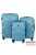 Bőrönd Szett - 3 Az 1-Ben Készlet 950-Es Modell -  Metál Kék