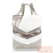 Zellia Női Hátizsák 24031 Beige-Fehér-Arany