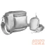 Rovicky Női Oldaltáska R-Kp-04-Hrh-4041 Silver