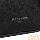 Peterson női műbőr oldaltáska TDJ-05-4521 Black – Fekete