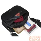 Peterson női műbőr oldaltáska TDJ-05-4521 Black – Fekete