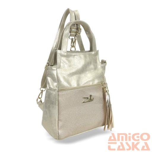 Zellia Női Hátizsák 24131 Arany - Monaco-Diamond -
