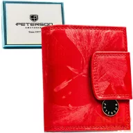   Peterson Női Pénztárca - Echo És Természetes Bőr Ps329- Mlf Red