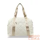 Zellia Női Sporttáska 24128 Beige Matt - Steppelt -