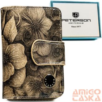  Peterson Női Bőr Pénztárcaptn Ps115-Fds-1855 Gold - Arany