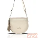 Zellia Női Oldaltáska 21028 Beige - Arany K.