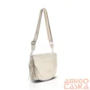 Zellia Női Oldaltáska 21028 Beige - Arany K.