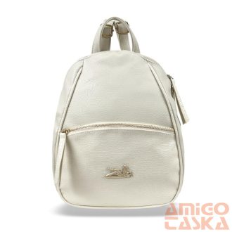 Zellia Női Hátizsák 24045 Beige-Arany - Shiny -