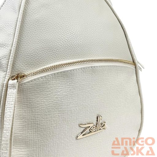 Zellia Női Hátizsák 24045 Beige-Arany - Shiny -