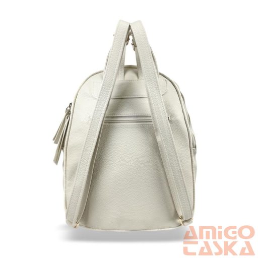 Zellia Női Hátizsák 24045 Beige-Arany - Shiny -