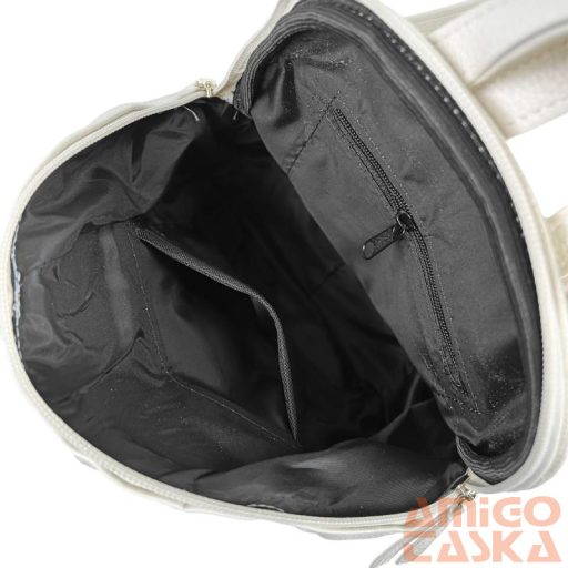 Zellia Női Hátizsák 24045 Beige-Arany - Shiny -