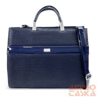   Zellia Női Kézi-Aktatáska Zv2101 Sötét Kék - Lakk-Ryz -