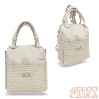 Zellia Női Hátizsák 24136 Beige-Arany