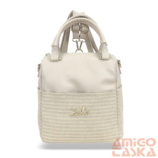 Zellia Női Hátizsák 24136 Beige-Arany