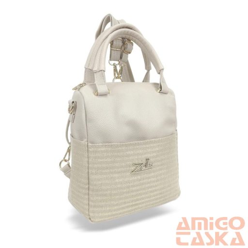 Zellia Női Hátizsák 24136 Beige-Arany