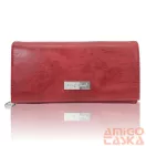Jennifer Jones Női Pénztárca 1109-7 Piros - Nagy Méret - Cipzáros Aprótartóval