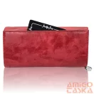 Jennifer Jones Női Pénztárca 1109-7 Piros - Nagy Méret - Cipzáros Aprótartóval