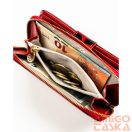 Peterson Női Pénztárca - Echo És Természetes Bőr Ptn Ps116-Pds Red - Piros