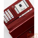 Cavaldi Női Bőr Pénztárca H22-2-Sh-1189 Red - Piros