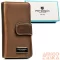 Peterson Női Pénztárca - Echo És Természetes Bőr Ptn Ps116-Hnl-2760 Brown