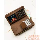 Peterson Női Pénztárca - Echo És Természetes Bőr Ptn Ps116-Hnl-2760 Brown