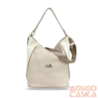 Zellia Női Válltáska 25054 Beige - Pearl -