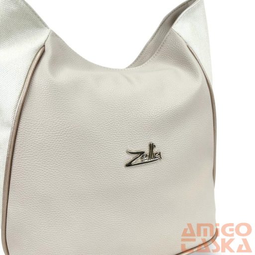Zellia Női Válltáska 25054 Beige - Pearl -