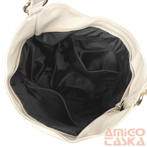 Zellia Női Válltáska 25054 Beige - Pearl -