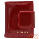 Peterson Női Bőr Pénztárca Ptn 42329-Sh-5304 Red - Piros