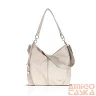 Zellia Női Válltáska ZLB471 Beige-Arany - Bella -
