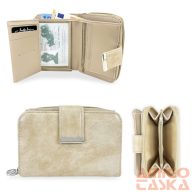 Jennifer Jones Női Pénztárca 1104-7 Beige - Kicsi Méret
