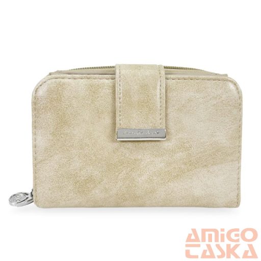 Jennifer Jones Női Pénztárca 1104-7 Beige - Kicsi Méret