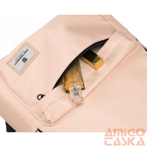 Peterson Hátizsák - Mintás - 79904-7905 Beige - 39,5 X 29,5 X 15 Cm -