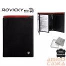 Férfi Bőr Pénztárca N4-Rvt-6870 Black+Red