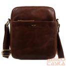 Peterson Férfi Bőr Oldaltáska Ptn 720-Tum-0529 Sötét Barna