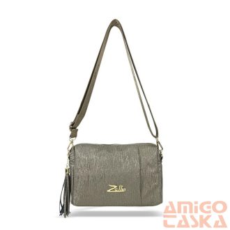 Zellia Női Oldaltáska Zlb210 Bronz  - Broove -