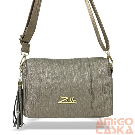 Zellia Női Oldaltáska Zlb210 Bronz  - Broove -